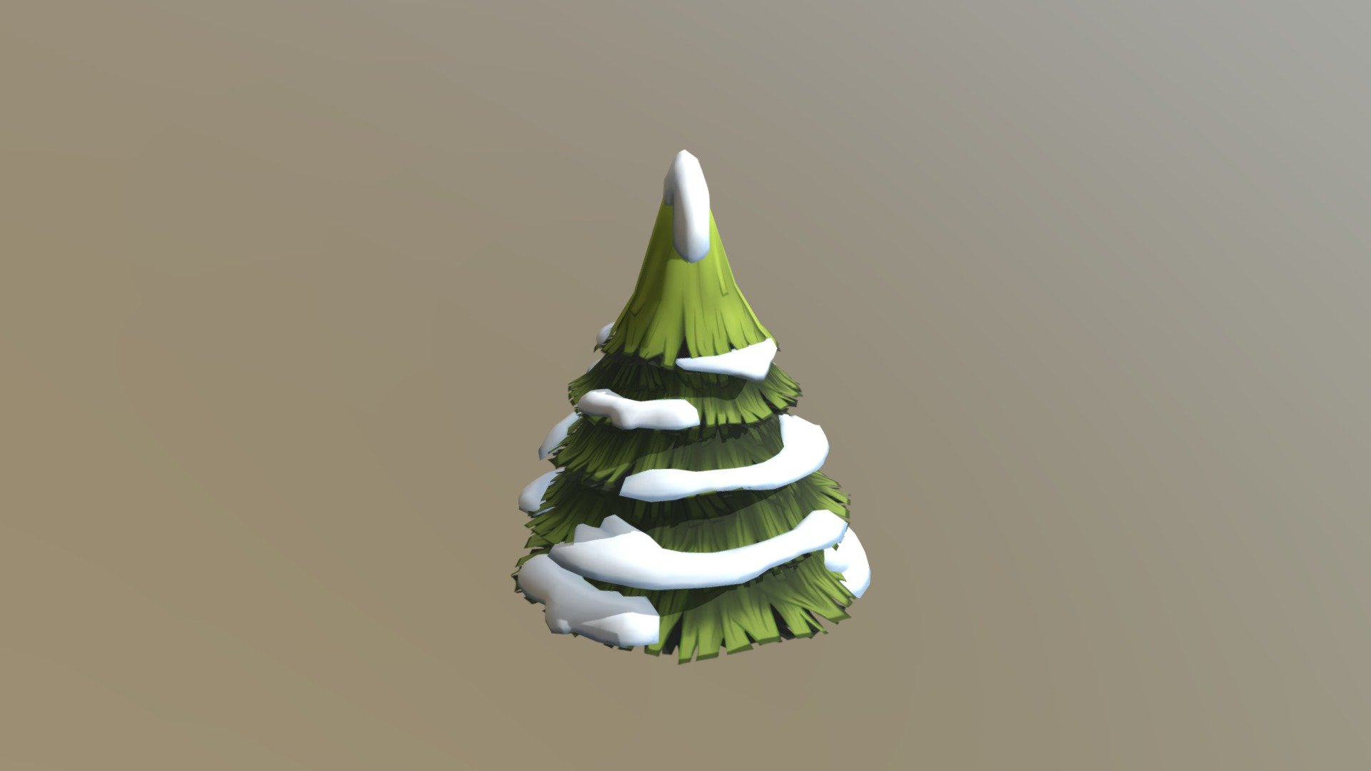 Snowy Pine