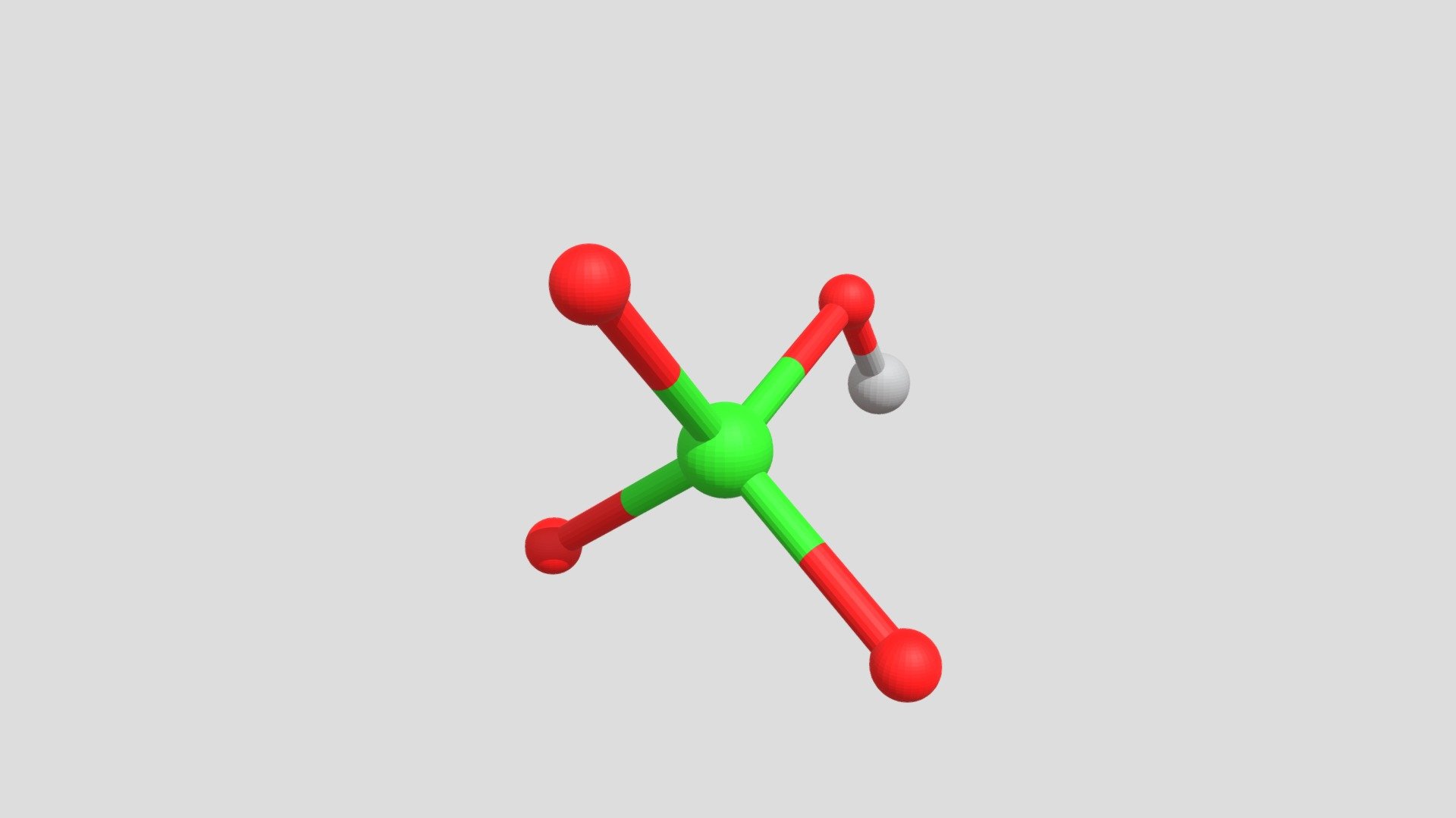 HClO4 - Download Free 3D model by fabianfranco436 [e130603] - Sketchfab
