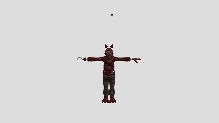 LOW-JR- Foxy 3D Model