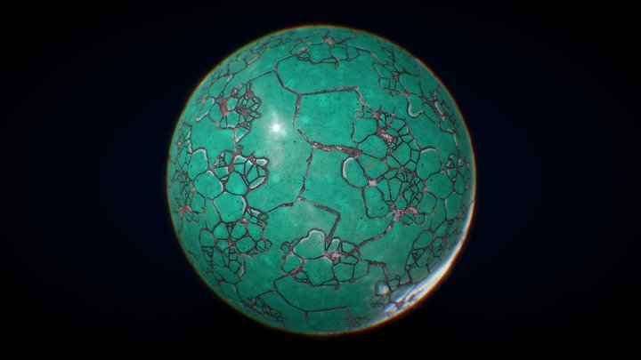 Turquoise | Tile Texture – Modello 3D gratuito STL