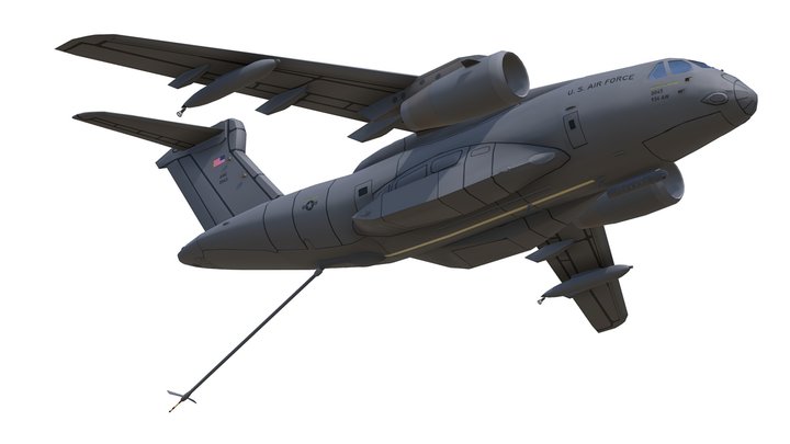 Embraer KC-390 Agile Takner L3Harris USAF 3D Model