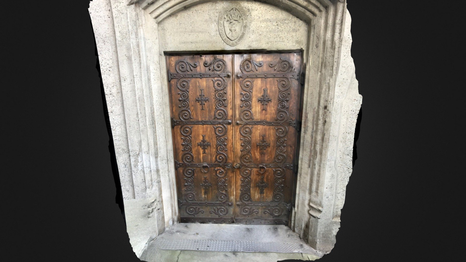Door #1 at Grace Catherdral, SF