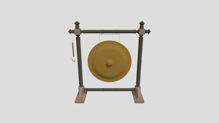gong OPENING – Gratis 3D-model STL