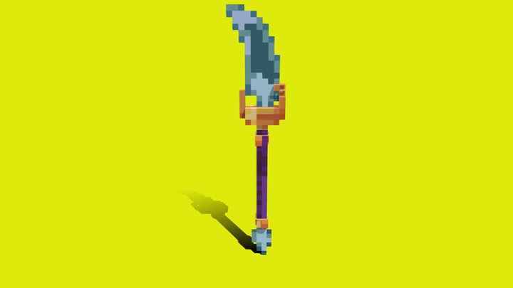 Посох Джодаха 3D Model