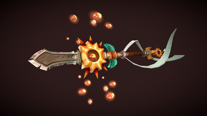 Weaponcraft: Sun's Salvation 3D Model