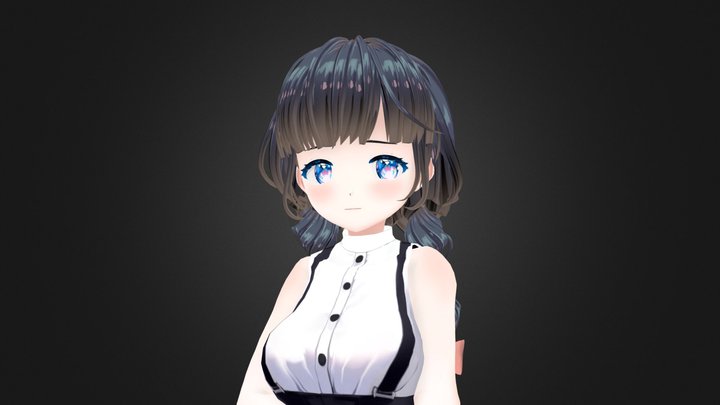 Ruby - Anime Character from [Luna has gone] 3D Model