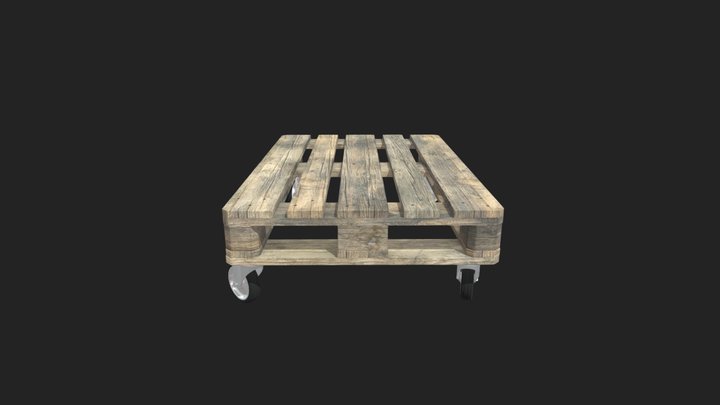 Pallet table 3D Model