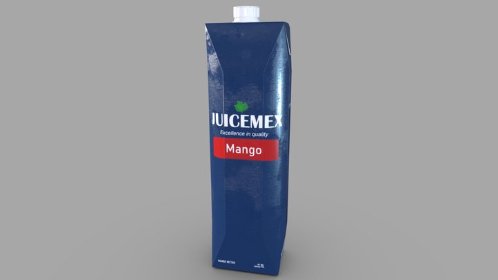 Juice Box 3D Model