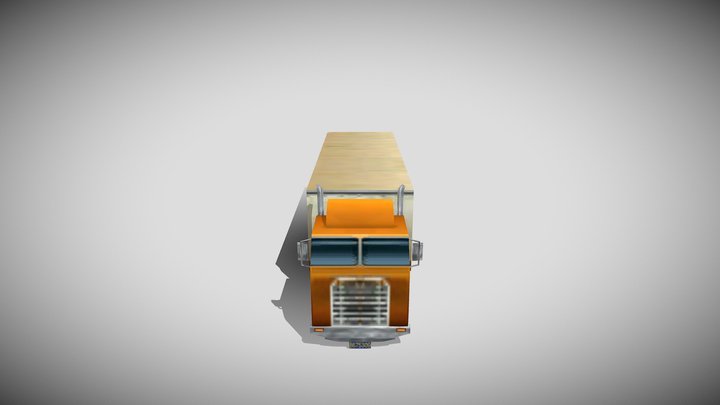 The eggman moving truck 3D Model