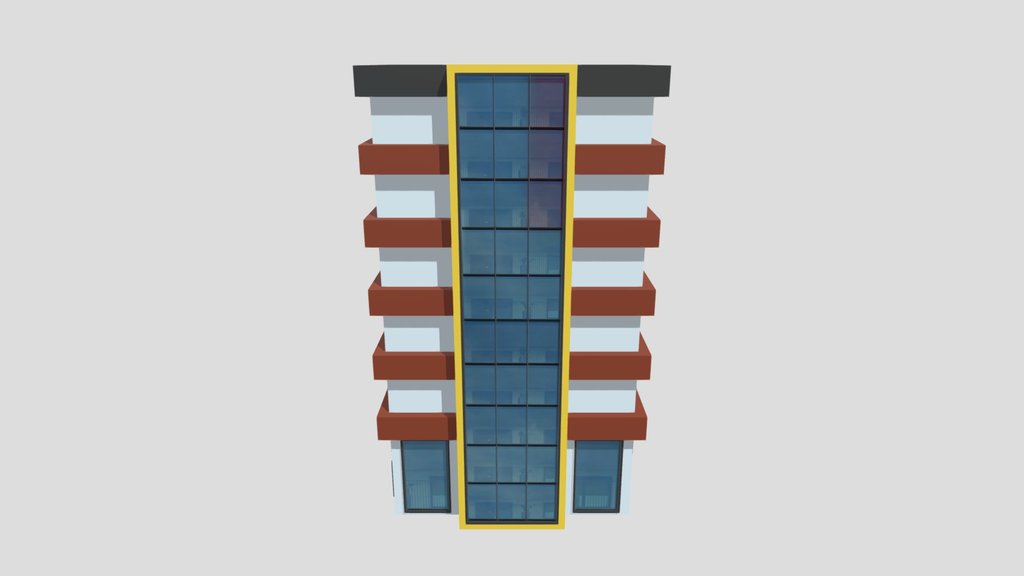 Low Poly Building