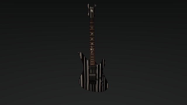 Syn's Guitar 3D Model