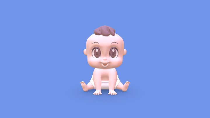 Baby 3D Model