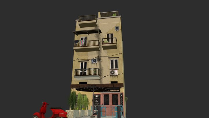 DAE Rowhomes - Napels 3D Model