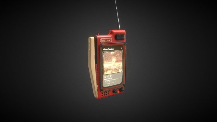 Ivolga 3 - New USSR Smart Monophone 3D Model
