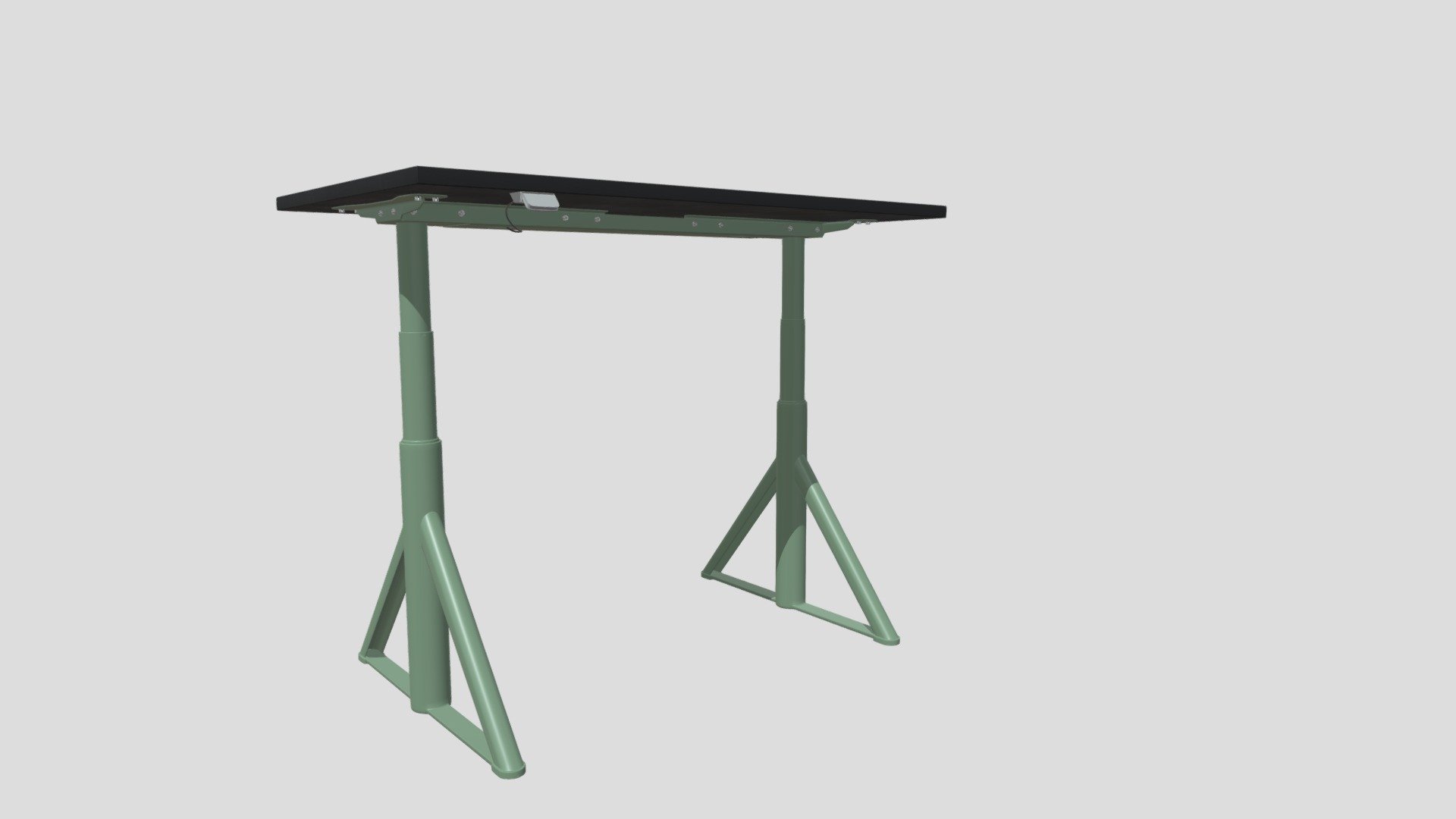 IKEA Idåsen standing desk 3D model by Extruda (extruda3d) [e1380d5