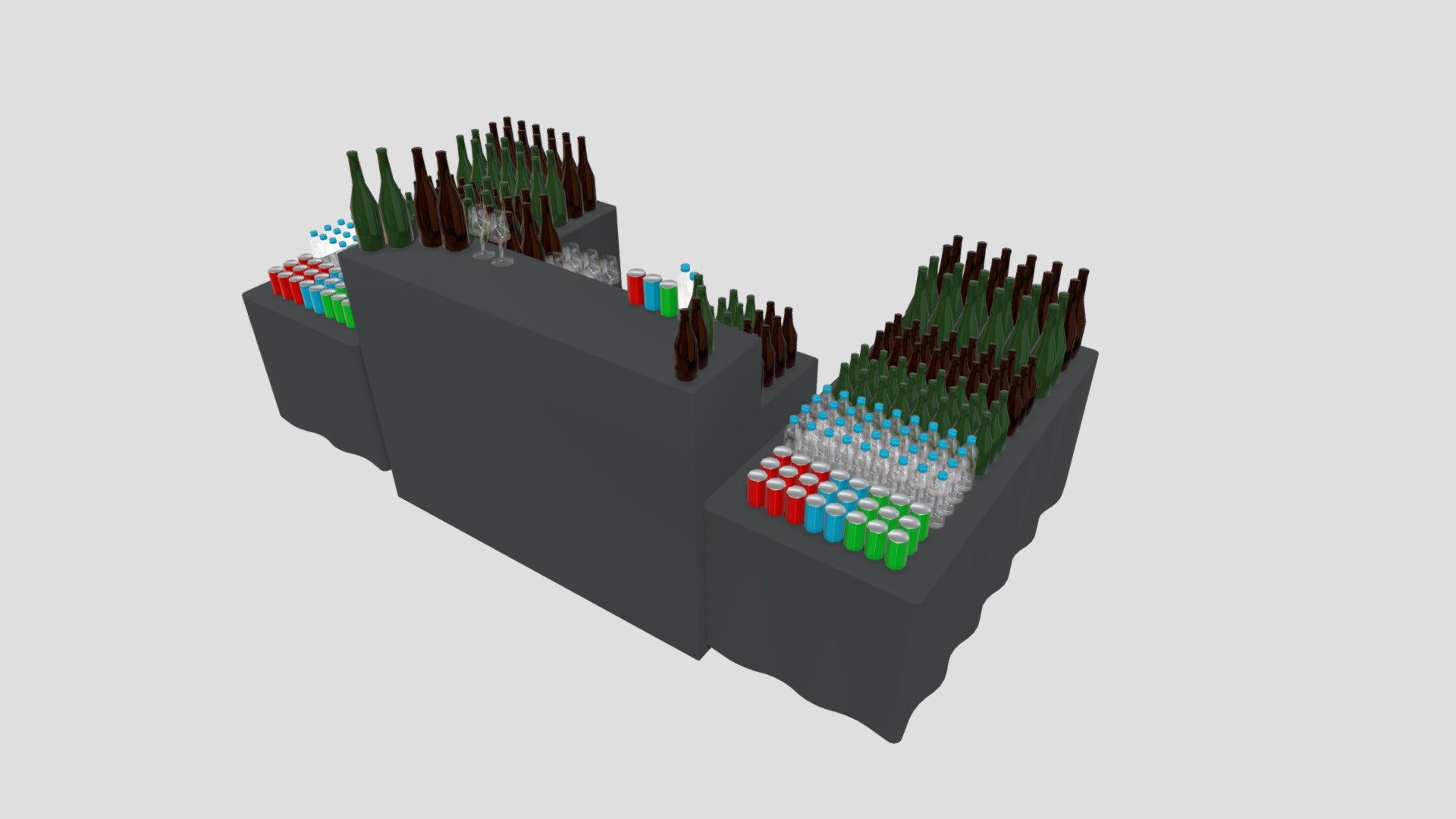 Bar - Low Poly