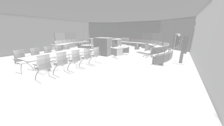 Control Room 3D Model