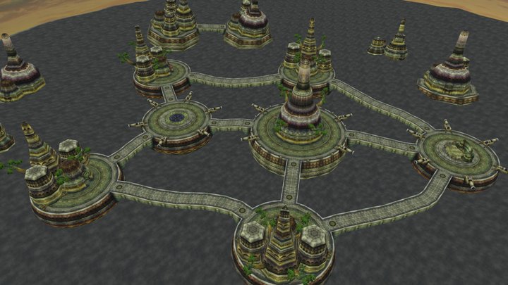 Fort Ouph R1 3D Model
