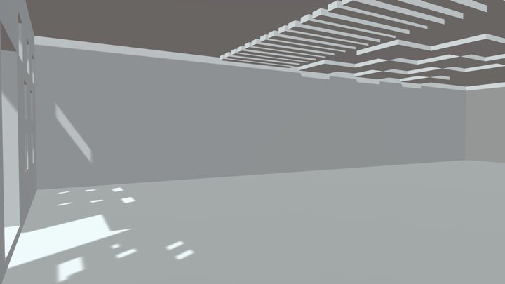 fachada y plafon parcial I 3D Model