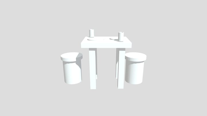 Mesa Práctica 1 3D Model