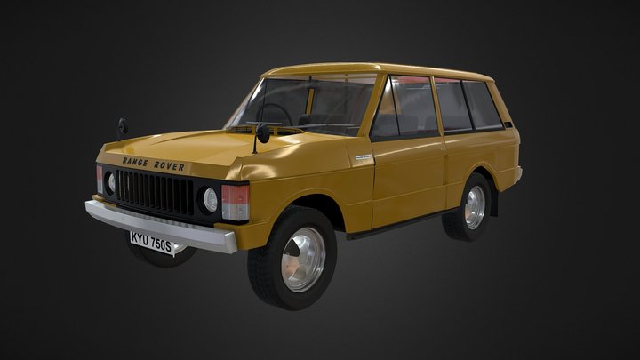 Range Rover Classic 3D Model