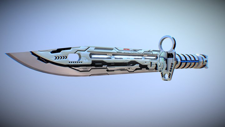 Bayonet - Astro 3D Model