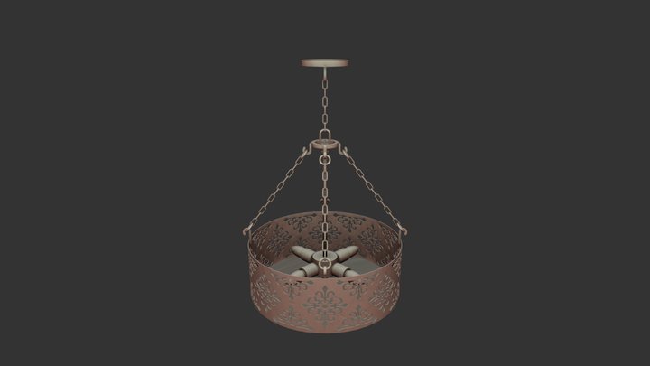 Fitzgerald Chandelier 3D Model