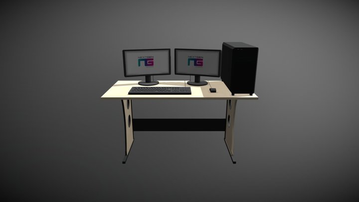 PC SETUP 3D Model