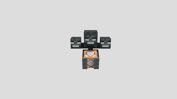 MCSM Wither Storm 3D Model
