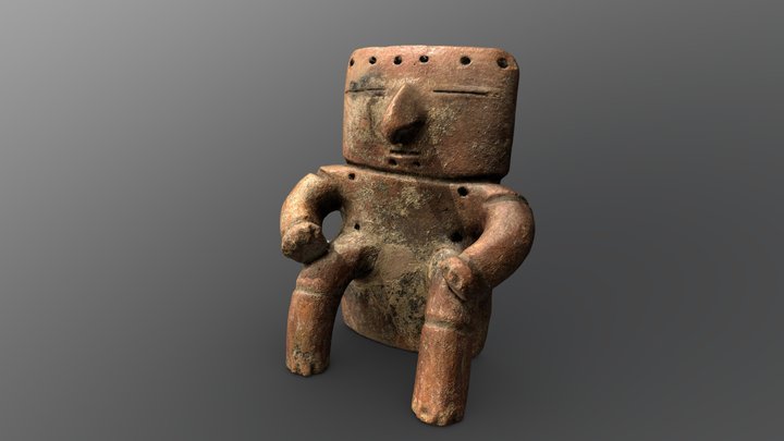 Large Male Effigy 3D Model