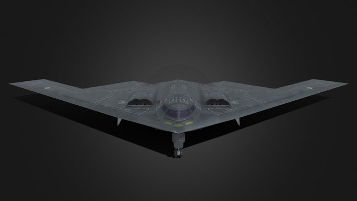 [BA] B-2 Spirit 3D Model