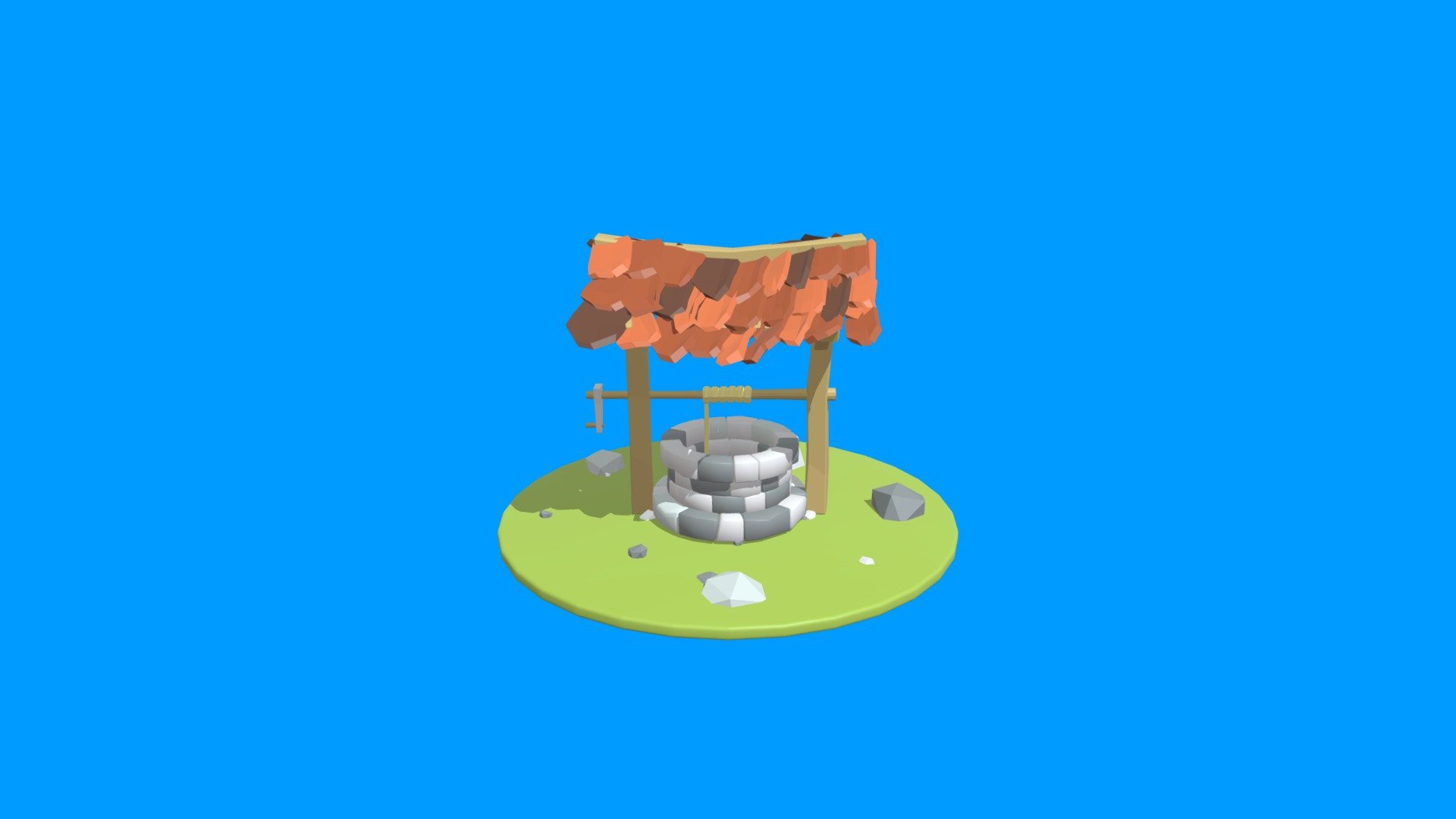 Well Low Poly - Download Free 3D model by Zlowriz [e13e660] - Sketchfab