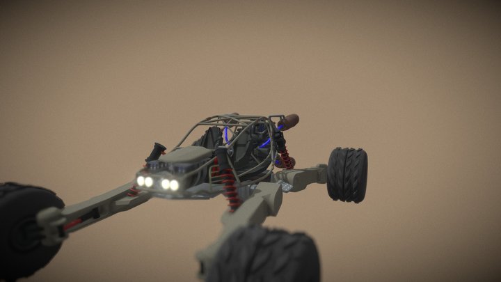 desert rat buggy 3D Model