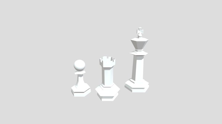 Peçasdexadrezdasasa 3D Model