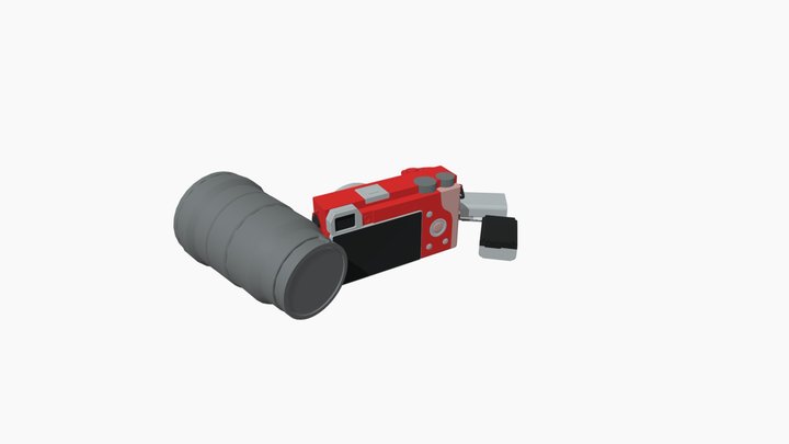 Camera 3D Model