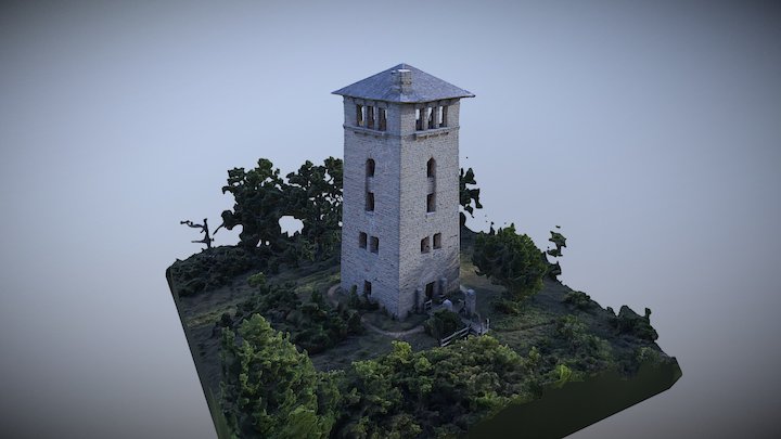 Haha Tonka Tower 3D Model