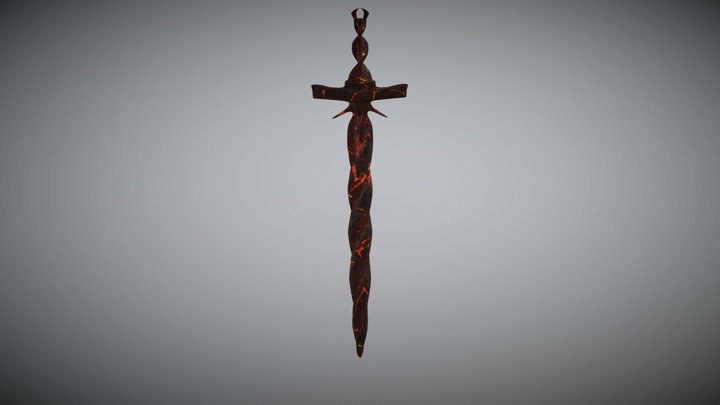 Bonfire Sword 3D Model