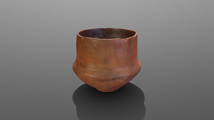 Rekonstrukcja popielnicy - eksponat 2 3D Model