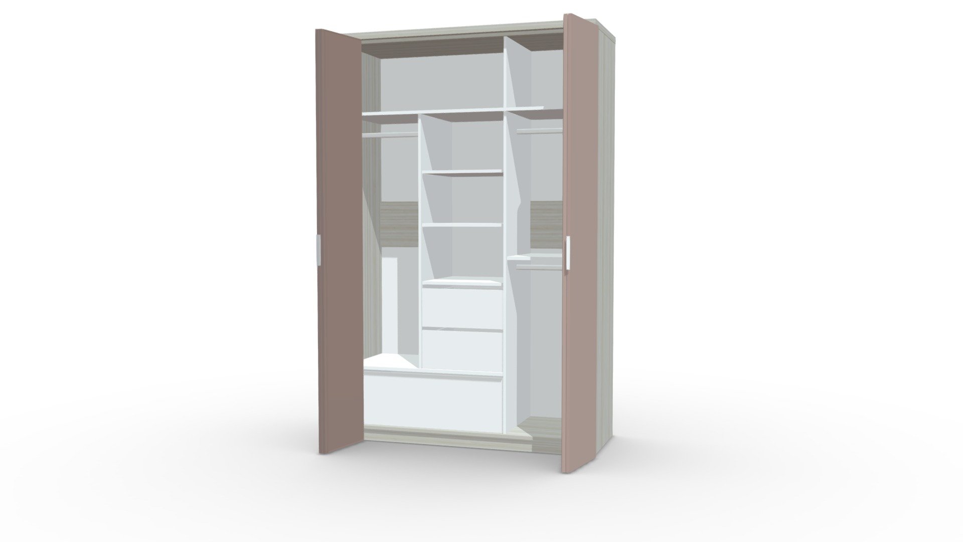 Closet Wing Line SH150 — Sketchfab embed 3D viewer