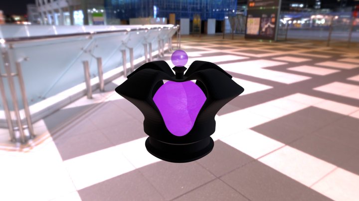 Homura's Soul Gem 3D Model