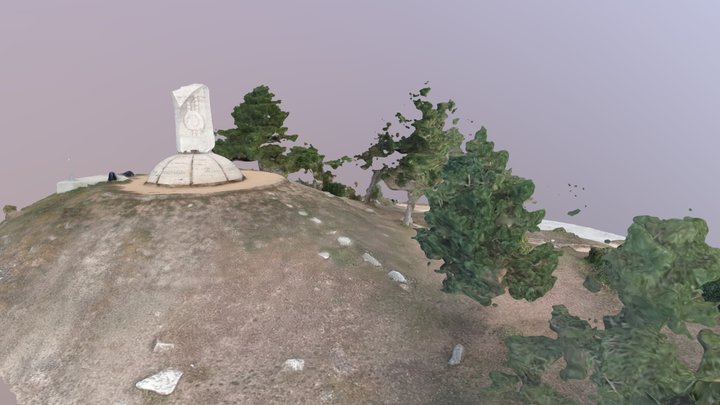 Aranybulla domb 3D Model