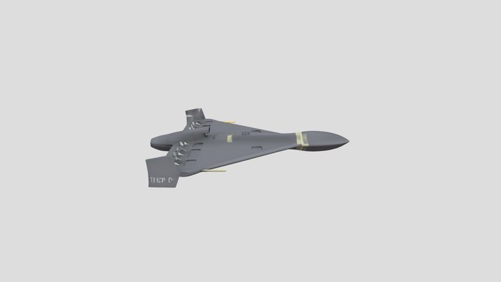 Jet Gerbera2 3D Model