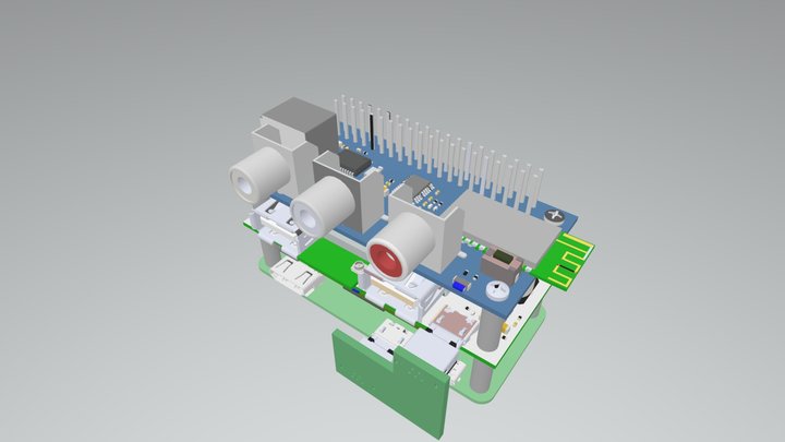 csb502hda-pz-3-stack 3D Model