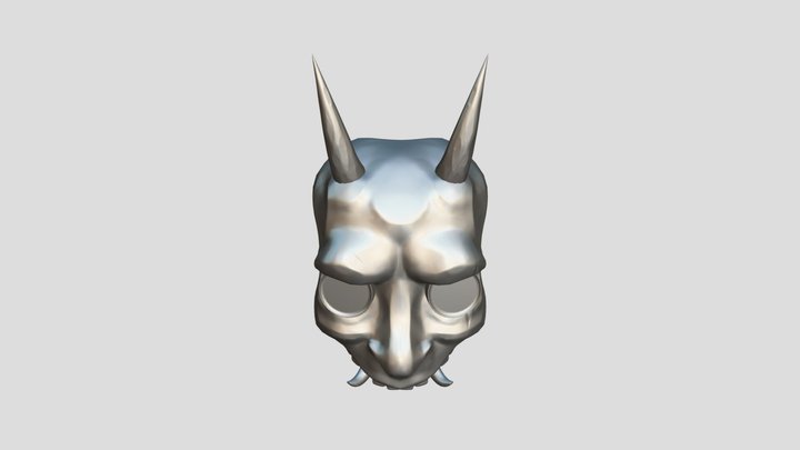 Mask Retopo Map 3 3D Model