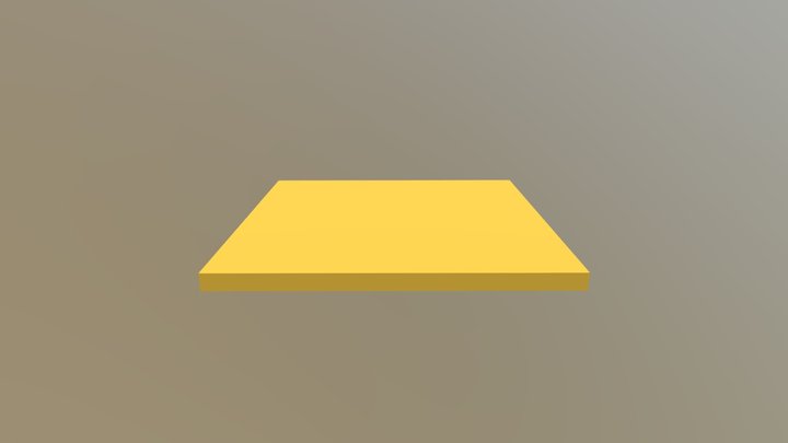 Cheese Slice :3 3D Model