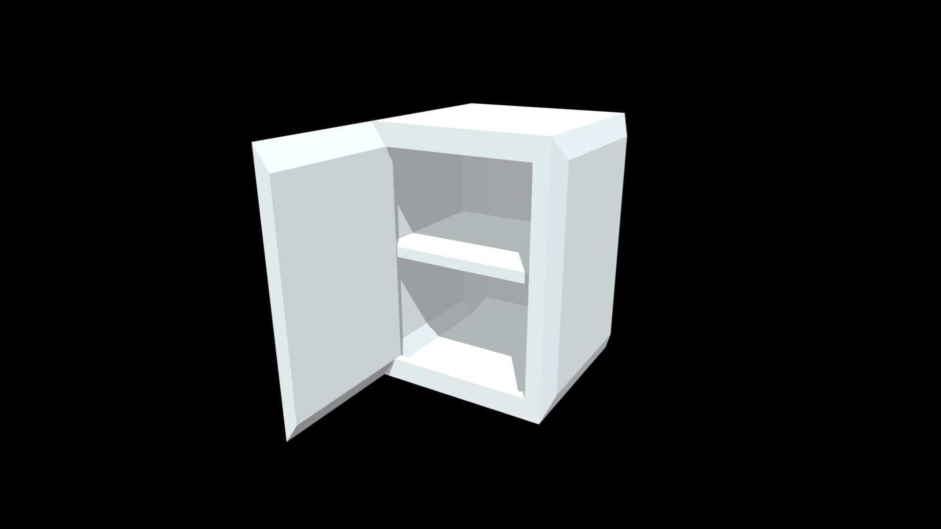 Lowpoly Money Safe