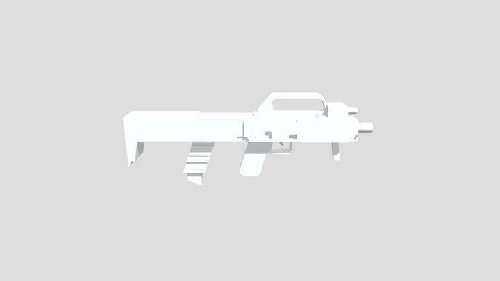 Tactical Smg Mgff09 3D Model