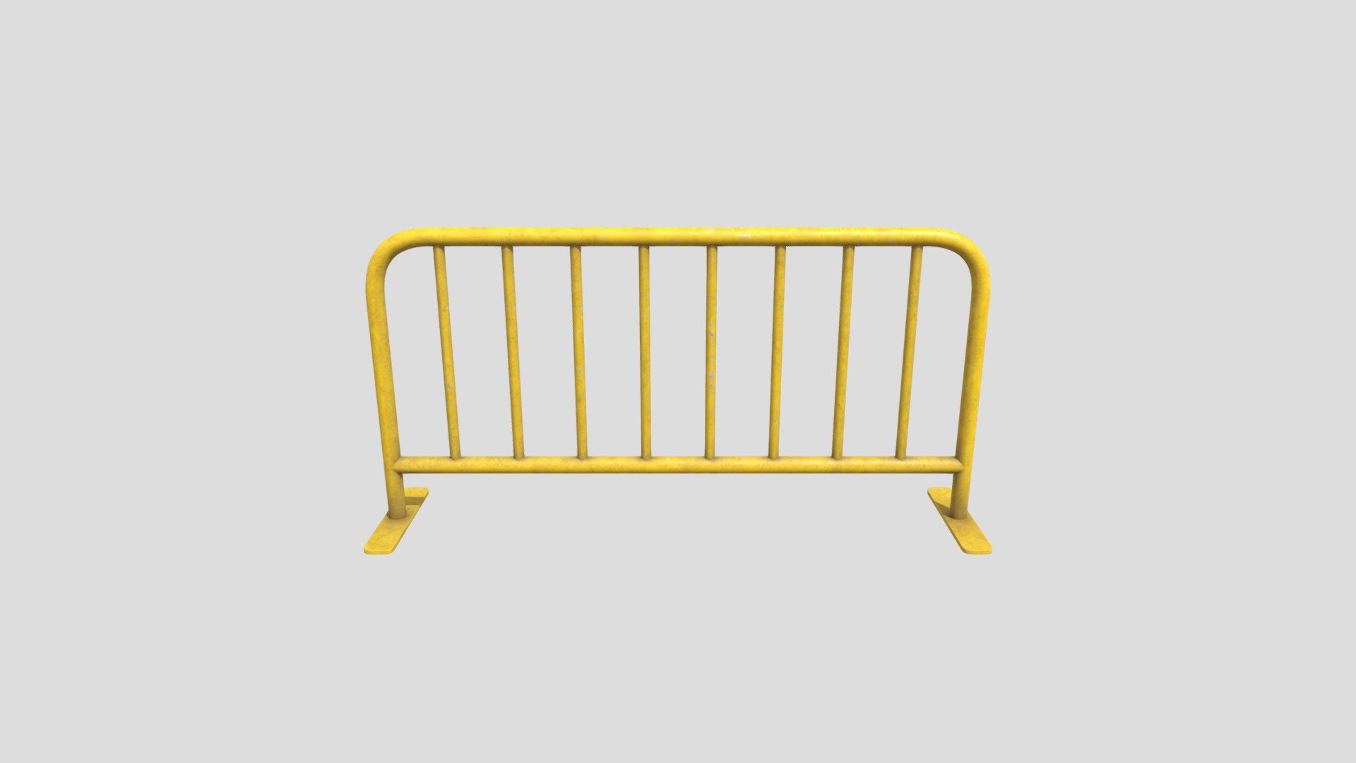 Worn Street Barrier Fence 2m | CC0 - Download Free 3D model by cc03d ...