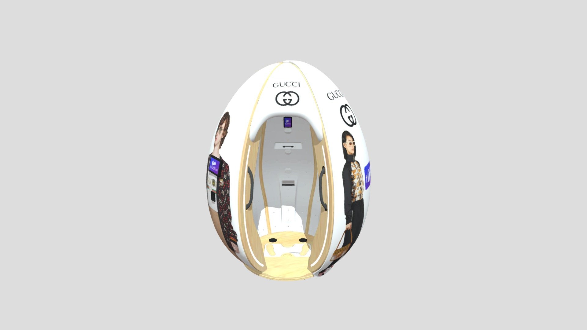 tOOiin 3D Full Body Scanner - Gucci — Sketchfab embed 3D viewer
