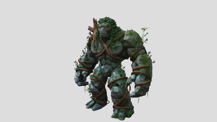 Stone Plant Golem – Ancient Nature Guardian